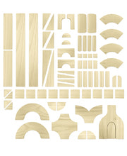 Unit/Project Block Set of Alternative Shapes - 70pcs