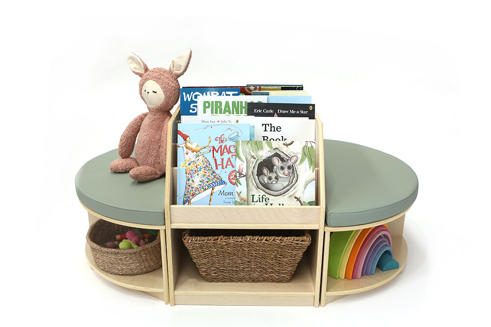 Billy Kidz Reading Island - Avocado