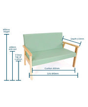 Children’s lounge Sofa - Green