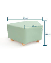 Soft Seating Corner Ottoman C2 - Green