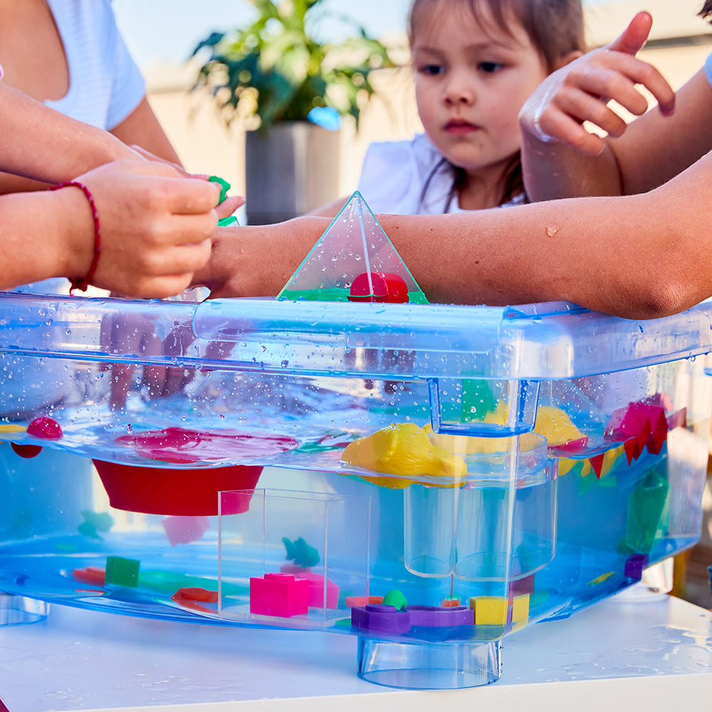 Fun2 Play Activity Tray - Clear Tray & Lid