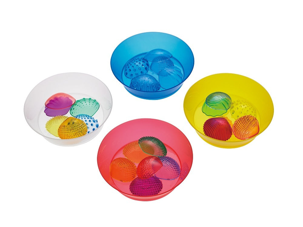 Transparent Sorting & Mixing Bowls - Set of 4
