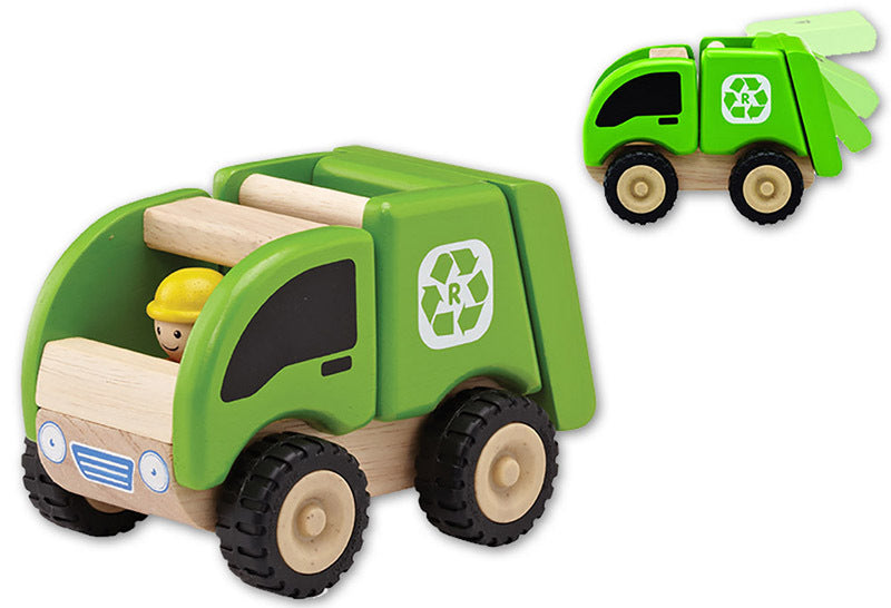 Wonderworld Mini Services Vehicles - Recycling Truck 17 x 9 x 11cmH (only 1 available)