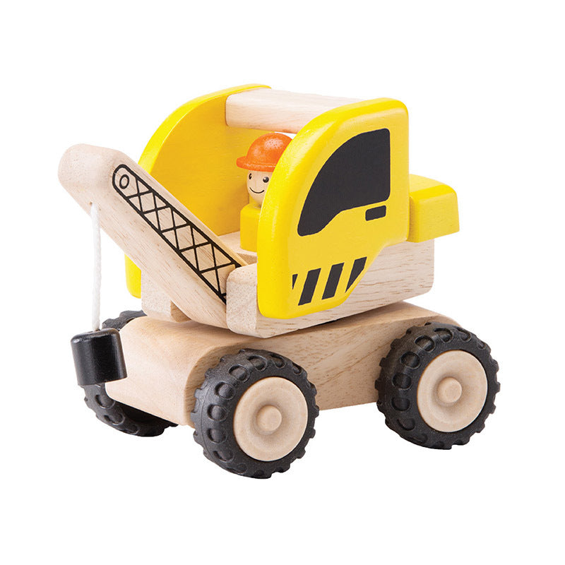 Wonderworld Mini Occupations Vehicles - Crane 17 x 9 x 13cmH