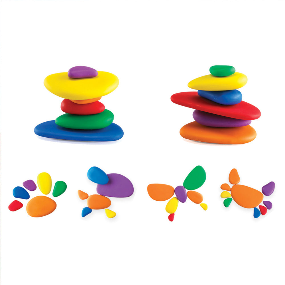 Rainbow Pebbles Activity Set - 56pcs