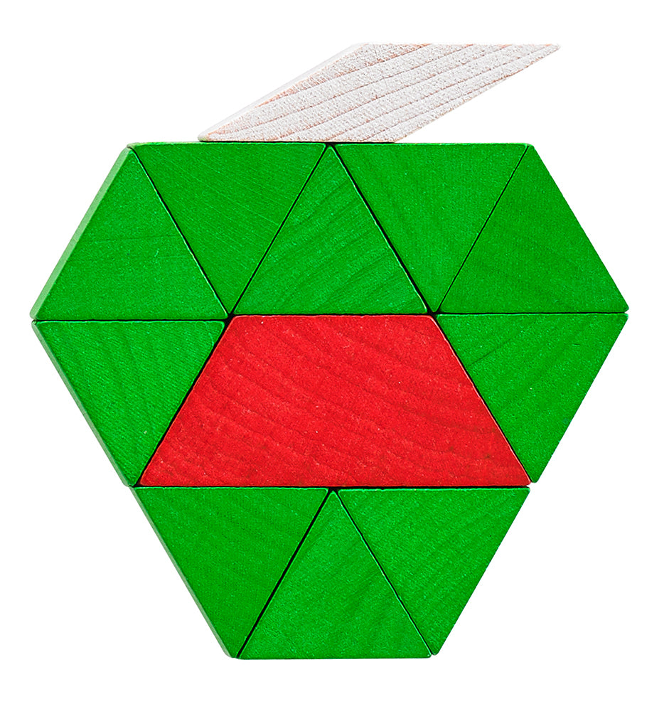 Wooden Pattern Blocks - 250pcs
