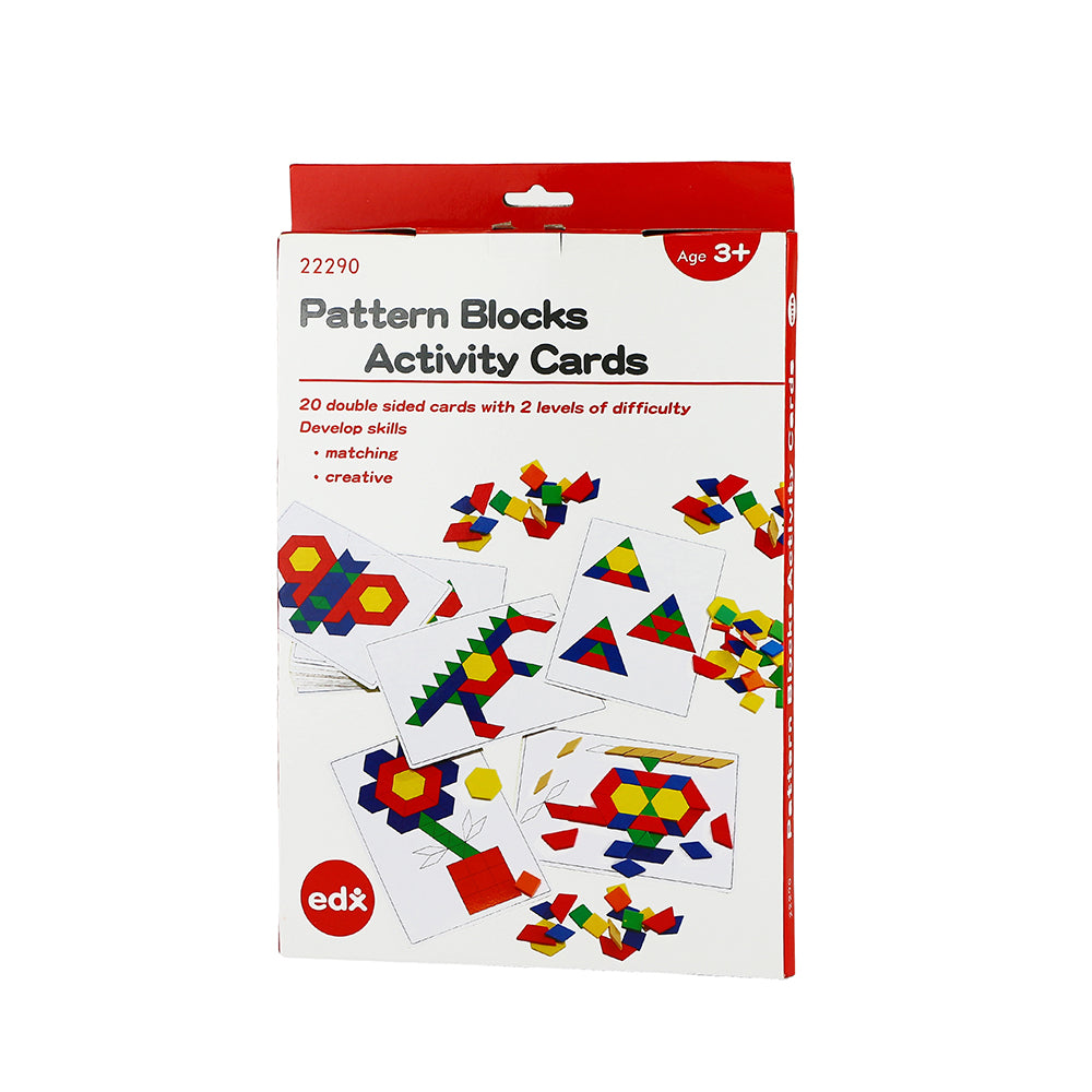 Pattern Block Picture Cards - 23pcs