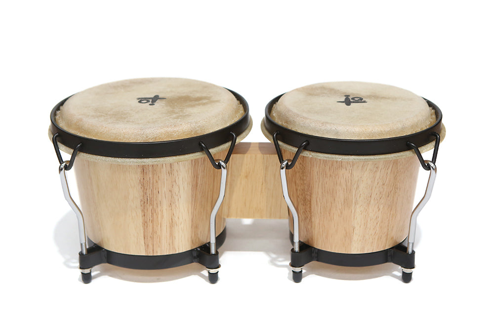 IQ Plus Natural Tunable Bongos - 15 & 18cm