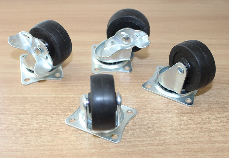 Heavy Duty Castor Set for Birch Furniture