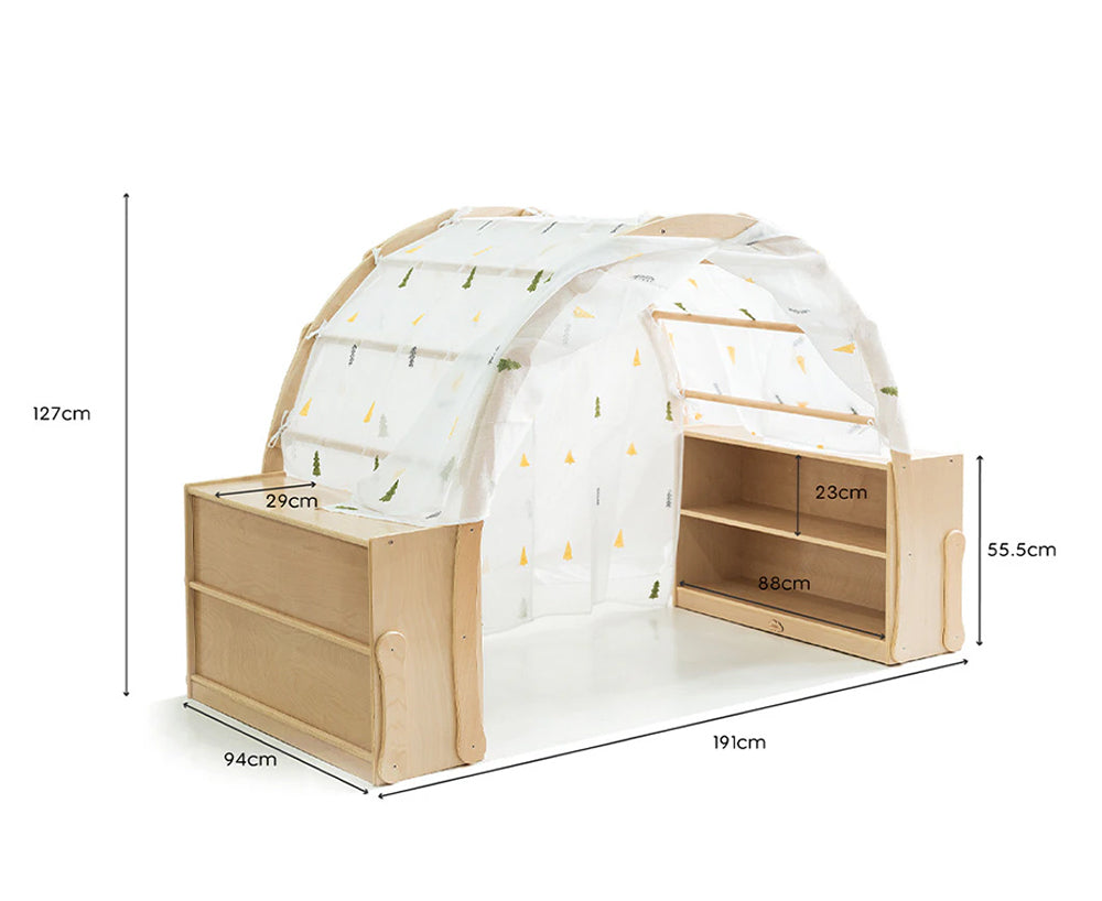 Billy Kidz Discovery Cove / Play House - White