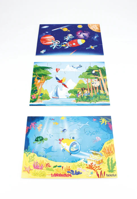 From the Deep Sea to Outer Space Floor Puzzle