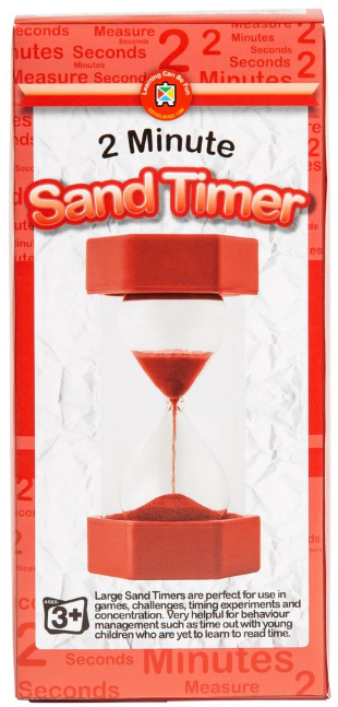 Large Sand Timers - 2 min