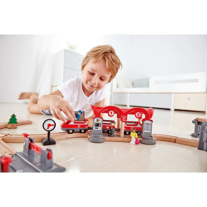 Hape-Busy City Rail Train Set 51pce