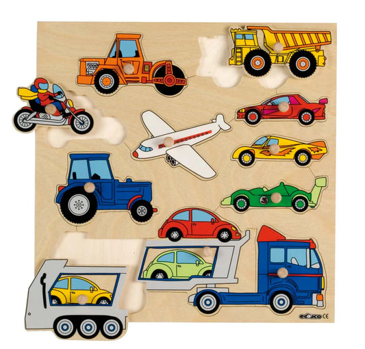 Inlay Board Puzzles - Vehicle