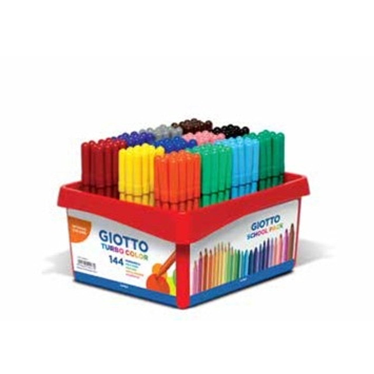 Giotto Turbo Color School pack 144 pcs