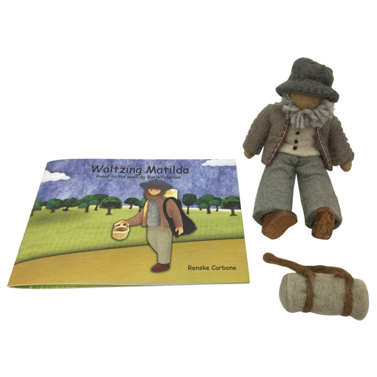 Papoose-Waltzing Matilda Book inc Swagman & swag.