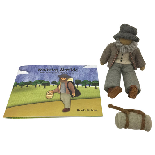 Papoose-Waltzing Matilda Book inc Swagman & swag.