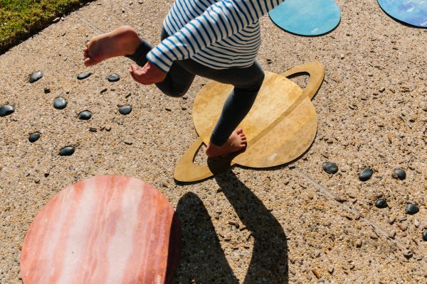 The Freckled Frog-Our Solar System mats