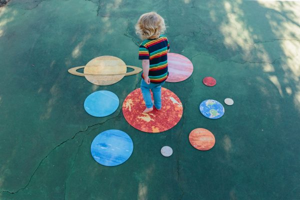 The Freckled Frog-Our Solar System mats