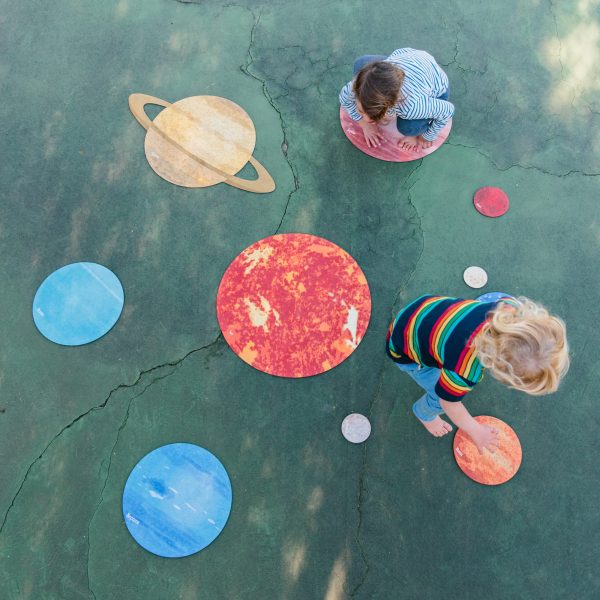The Freckled Frog-Our Solar System mats