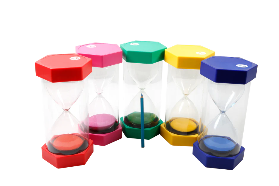 Sand Timers (Clock) Set of 5
