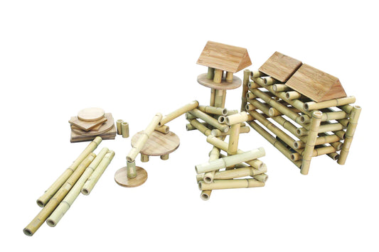 Bamboo Blocks 100 Pieces