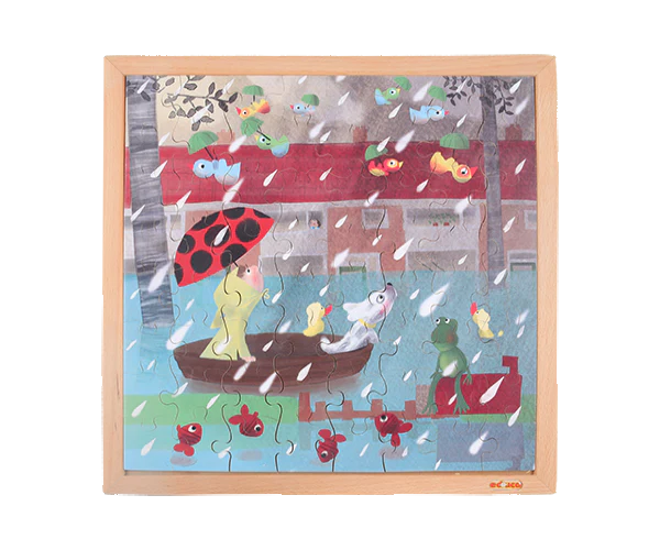 Extreme Weather Puzzle - Rain