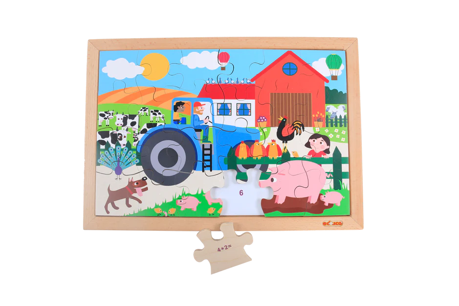 Math Puzzles - Addition and Subtraction up to 6