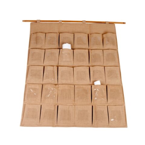Hessian Pockets – 30 Pockets