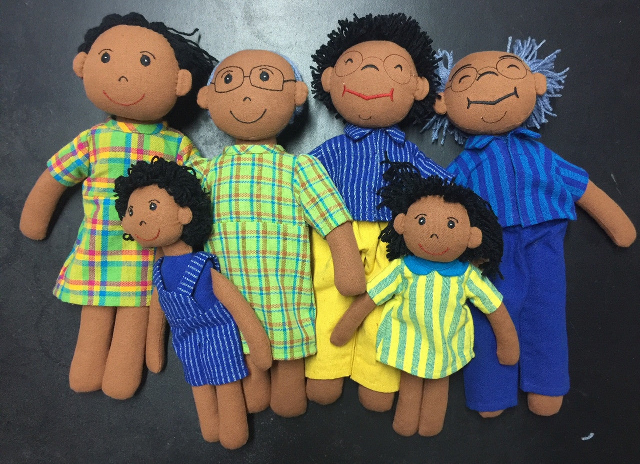 Papoose African Family 6pc