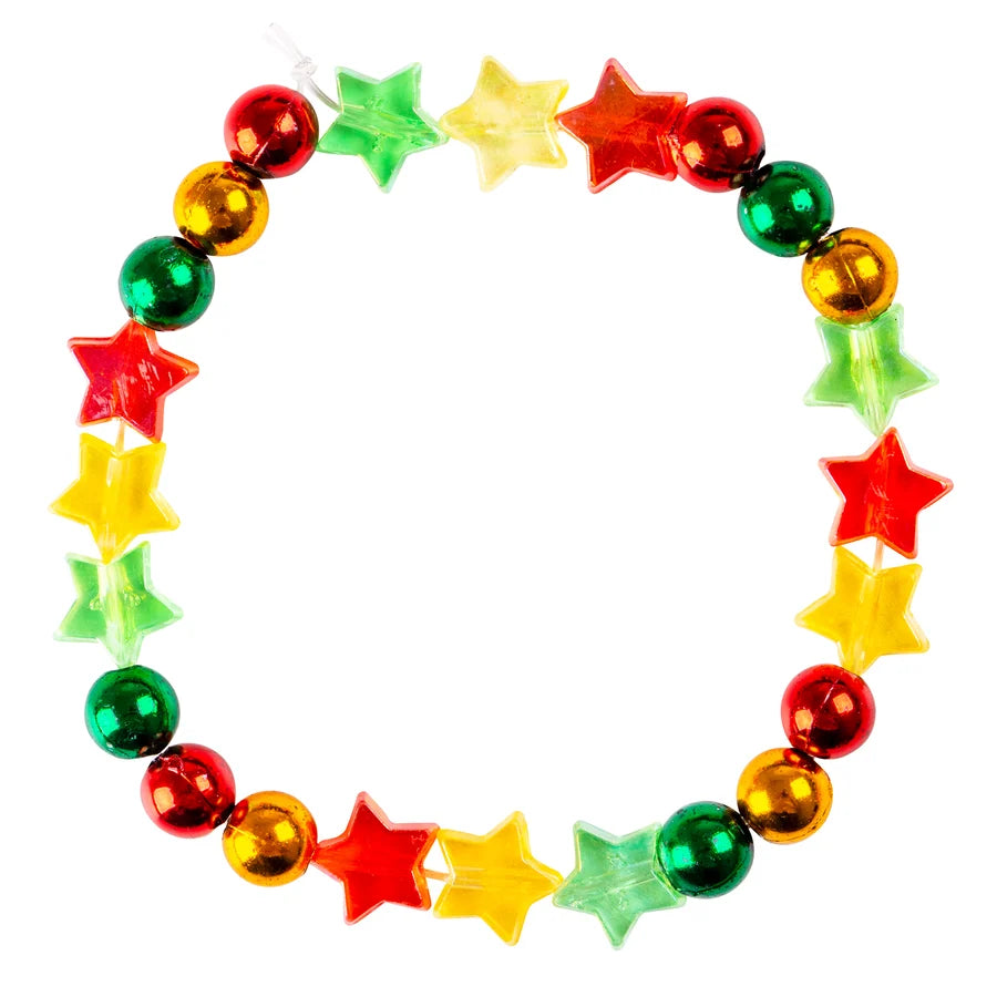 Christmas Bead Assorted 250g