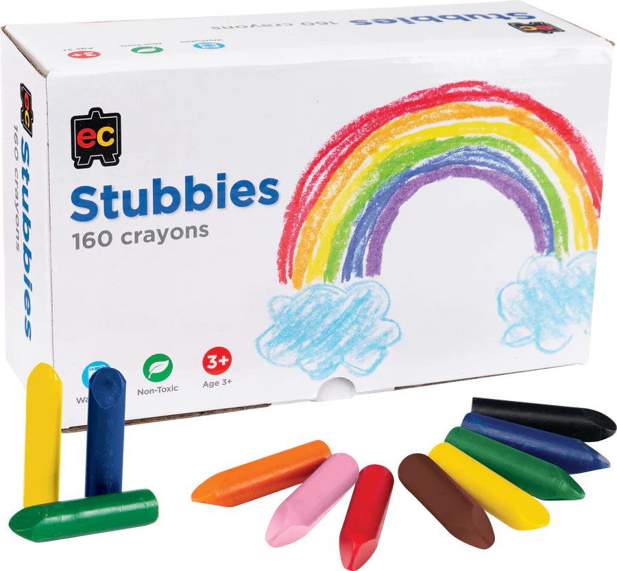 EC-Stubbies Crayons 160pk