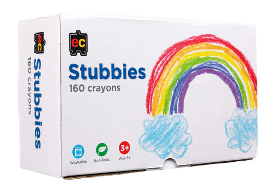 EC-Stubbies Crayons 160pk