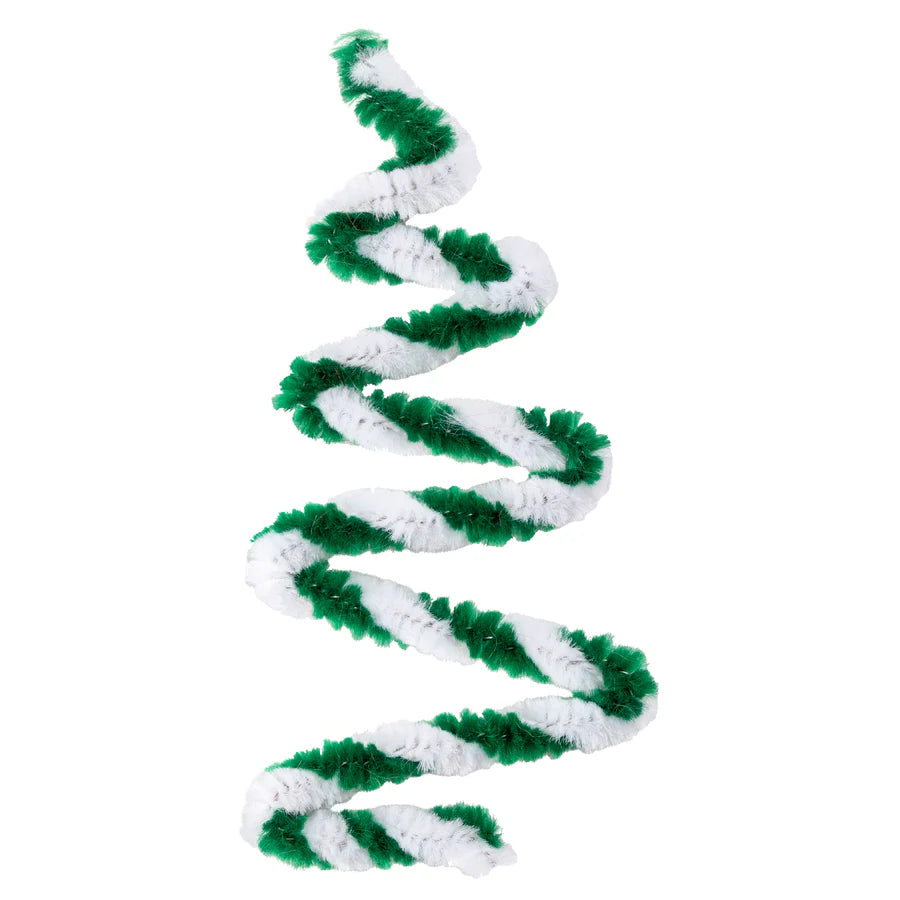 Chenille Stems Christmas Stripe Pack of 150