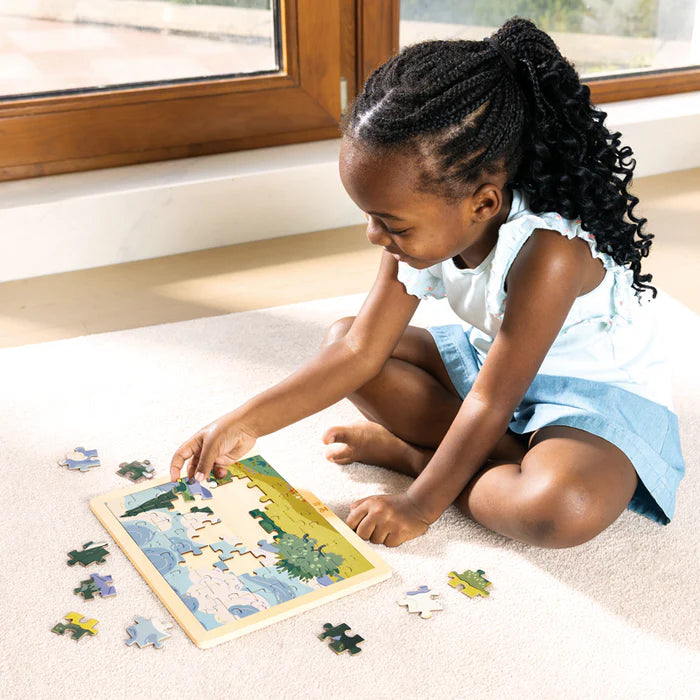 Hape-Van Gogh Cypresses Puzzle 49 Pcs