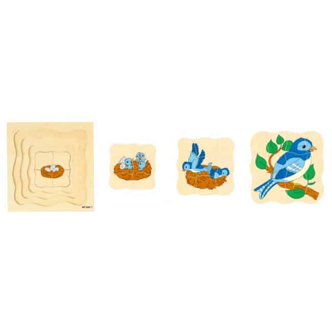 Multilayer Puzzles - Grow Up - Bird