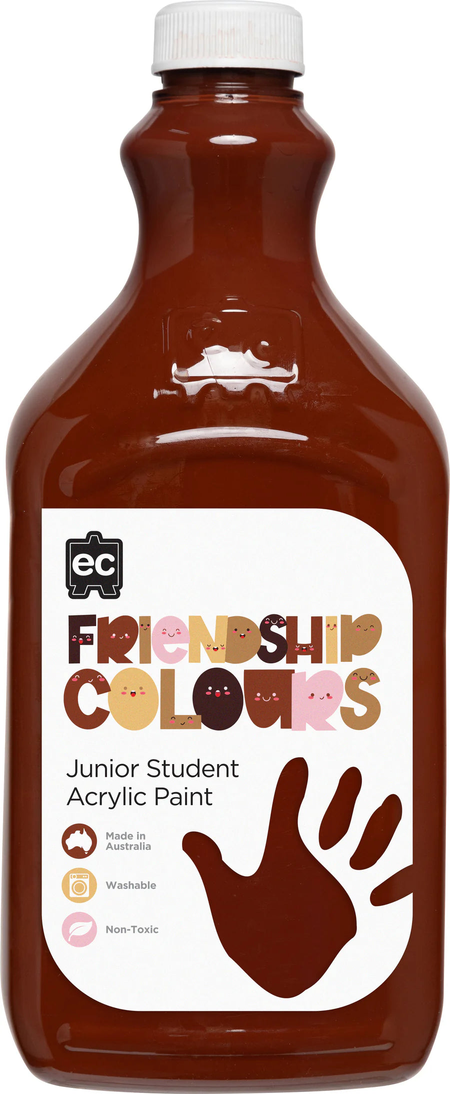 EC Friendship Colour Paint-2Lt-Mahogany