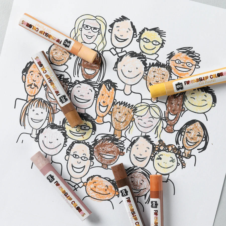 Friendship Colours Oil Pastels-PK-12