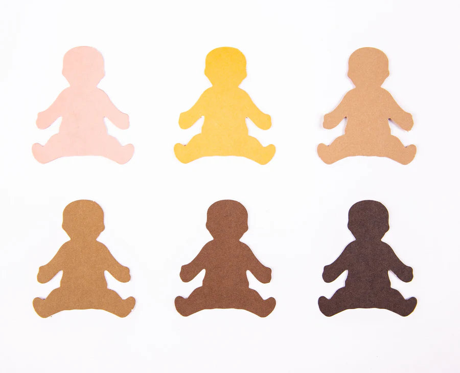 Friendship Colour Paper Family Shapes 150pcs ( Available for pre-order)
