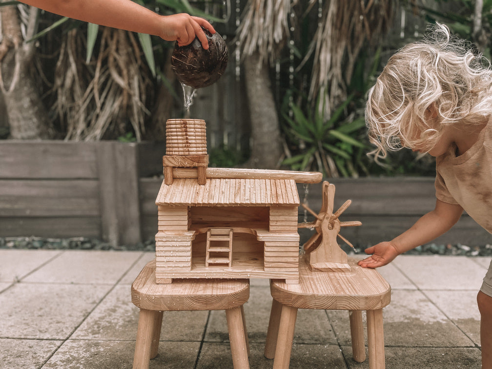 Explore Nook-Eco Hut & Water Wheel