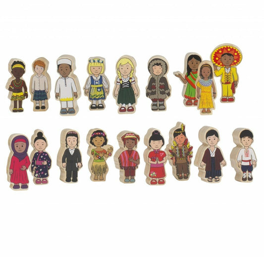 Freckled Frog-My Family – Children Around the World 18pcs