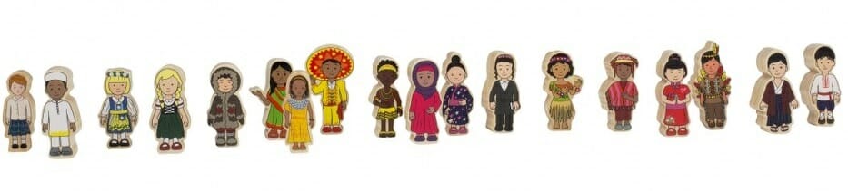 Happy Architect My Family – Children Around the World 18pcs
