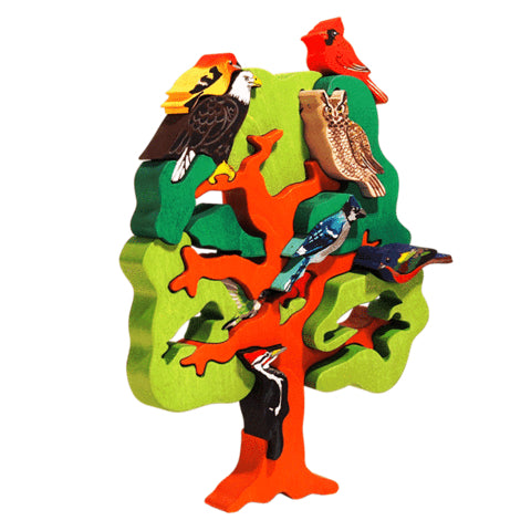 Fauna Puzzle Birdtree, North America