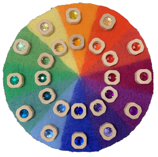 Papoose-Rainbow Mat 90cm