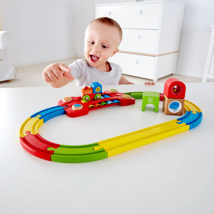 Hape-Sensory Railway Train Set