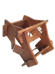 Papoose Barn with Felt Roof and Ladder