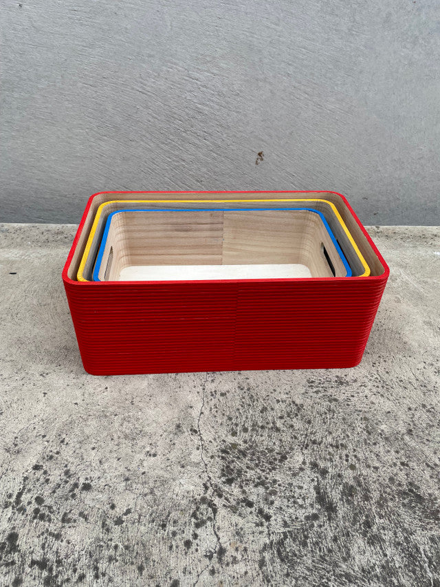 Papoose Nested Boxes 3pc Primary (Expected to be in stock by 15th Jan 2025)