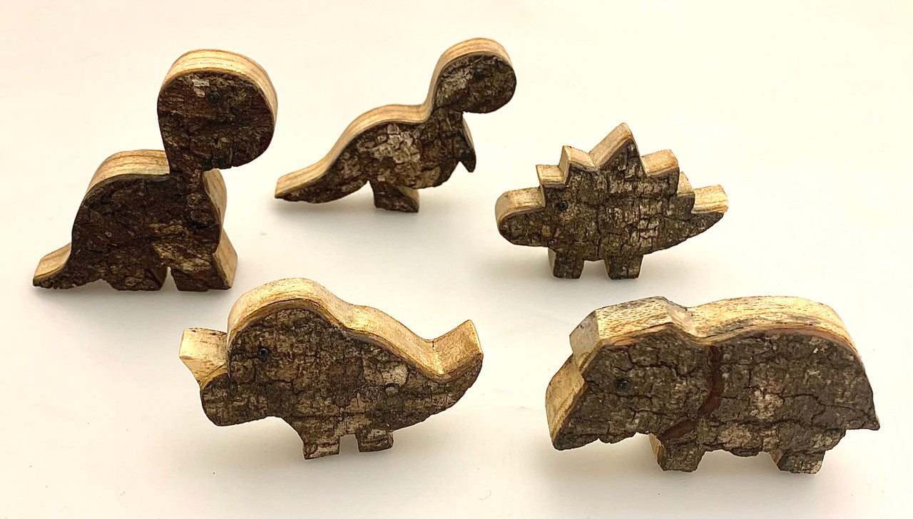 Papoose Woodland Dinosaurs/5pc