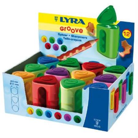 Lyra Groove Sharpener 2 Hole PK12
