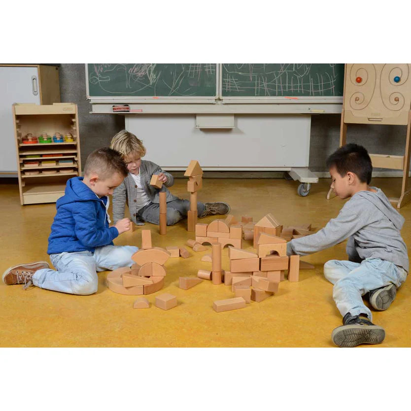 Wooden Block Set 92 Pcs